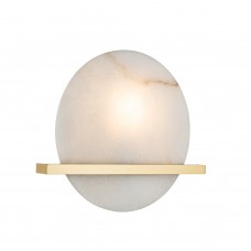 Настенный светильник Belfast Ravenhill 3219 BR MB Латунь / Камень