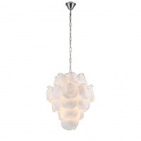 Подвесная люстра Belfast Dublin 6002 / 500 CH WH Хром / Белый