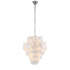 Подвесная люстра Belfast Dublin 6002 / 500 CH WH Хром / Белый