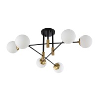 Светильник потолочный Crystal Lux FIDEL PL6 BLACK Светильник потолочный Crystal Lux FIDEL PL6 BLACK