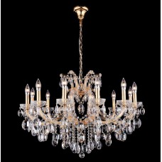 Люстра Crystal Lux HOLLYWOOD SP12 GOLD