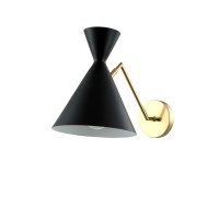 Бра Crystal Lux JOVEN AP1 GOLD/BLACK Бра Crystal Lux JOVEN AP1 GOLD/BLACK