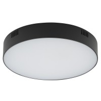 Потолочный cветильник Nowodvorski Lid Round Led Black 10417