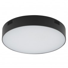Потолочный cветильник Nowodvorski Lid Round Led Black 10417