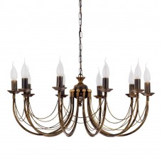 Подвесная люстра Nowodvorski Ares Black/Golden Patina 206 Подвесная люстра Nowodvorski Ares Black/Golden Patina 206