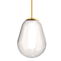 Плафон Nowodvorski Cameleon Pear S Transparent/Brass 8534 Плафон Nowodvorski Cameleon Pear S Transparent/Brass 8534