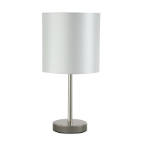 Настольная лампа Crystal Lux SERGIO LG1 NICKEL Настольная лампа Crystal Lux SERGIO LG1 NICKEL