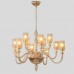 Люстра Crystal Lux SILVESTRO SP12 AMBER