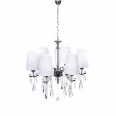 Хрустальная подвесная люстра Lumina Deco Alessia LDP 1726-6 CHR