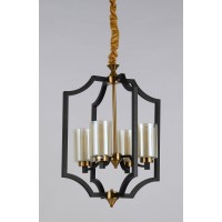 Подвесная люстра Lumina Deco Vigatto LDP 1224-4 BK+MD Подвесная люстра Lumina Deco Vigatto LDP 1224-4 BK+MD