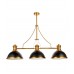 Подвесной светильник Lumina Deco Ettore LDP 710-3 BK+MD