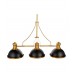 Подвесной светильник Lumina Deco Ettore LDP 710-3 BK+MD