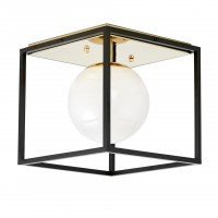Потолочный светильник Lumina Deco Maldini LDC 8060-1 F.GD+BK Потолочный светильник Lumina Deco Maldini LDC 8060-1 F.GD+BK