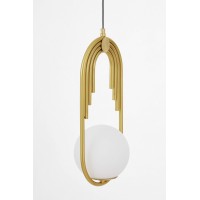 Подвесной светильник Lumina Deco Zanetti LDP 5522-1 WT+MD Подвесной светильник Lumina Deco Zanetti LDP 5522-1 WT+MD