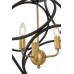 Подвесной светильник Lumina Deco Casai LDP 1243-3 BK+MD
