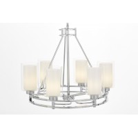 Подвесной светильник Lumina Deco Marietta LDP 8025-6 CHR+WT Подвесной светильник Lumina Deco Marietta LDP 8025-6 CHR+WT