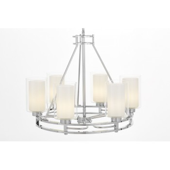 Подвесной светильник Lumina Deco Marietta LDP 8025-6 CHR+WT