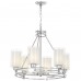 Подвесной светильник Lumina Deco Marietta LDP 8025-6 CHR+WT