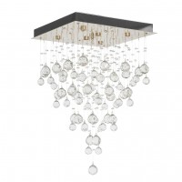 Каскадная люстра Arti Lampadari Flusso H 1.4.40.615 G Каскадная люстра Arti Lampadari Flusso H 1.4.40.615 G