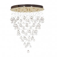 Каскадная люстра Arti Lampadari Flusso H 1.4.55.615 G Каскадная люстра Arti Lampadari Flusso H 1.4.55.615 G