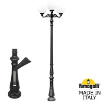 Парковый фонарь FUMAGALLI TABOR ADAM/GLOBE 300 3L G30.205.M30.AYF1R Парковый фонарь FUMAGALLI TABOR ADAM/GLOBE 300 3L G30.205.M30.AYF1R