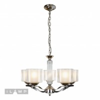Подвесная люстра iLamp Simple 88265/5 Хром Подвесная люстра iLamp Simple 88265/5 Хром
