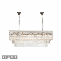 Подвесная люстра iLamp Triumph 6119-1200 NICKEL Подвесная люстра iLamp Triumph 6119-1200 NICKEL