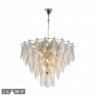 Подвесной светильник iLamp ORO P2544-18 NICKEL Подвесной светильник iLamp ORO P2544-18 NICKEL
