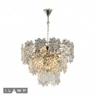 Подвесной светильник iLamp HOMY P2545-8 NICKEL Подвесной светильник iLamp HOMY P2545-8 NICKEL