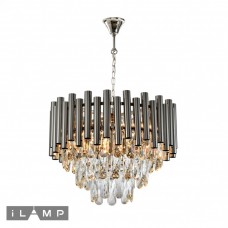 Подвесной светильник iLamp SAVAGE P9510-4 NICKEL