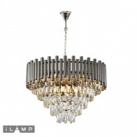 Подвесной светильник iLamp SAVAGE P9510-8 NICKEL Подвесной светильник iLamp SAVAGE P9510-8 NICKEL