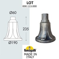 Парковый столб FUMAGALLI LOT 000.113.000.B0 Парковый столб FUMAGALLI LOT 000.113.000.B0