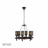 Подвесная люстра iLamp Loco P0182-6 Подвесная люстра iLamp Loco P0182-6