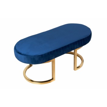 Банкетка ArtHomeDecor Miami ID-389 GL Blue