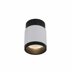 Светильник накладной iLEDEX Delta 1955-10W-3000K-36 BK+WH