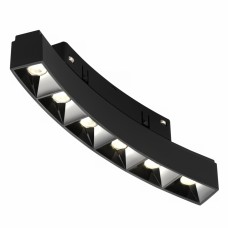 Светильник трековый магнитный радиусный iLEDEX TECHNICAL VISION 4822-033-L188-D600-6W-110DG-3000K-BK