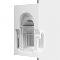 10355A Гипсовый встраиваемый светильник под покраску LOFT IT Antique