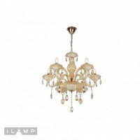 Подвесная люстра iLamp 81072-6 Белая Подвесная люстра iLamp 81072-6 Белая