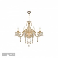 Подвесная люстра iLamp 81072-8 Белая Подвесная люстра iLamp 81072-8 Белая