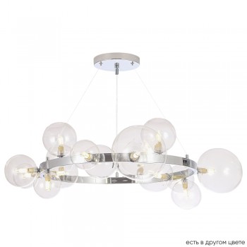 Люстра Crystal Lux AGATA SP15 V2 CHROME/TRANSPARENTE