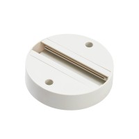 Основание для самостоятельного монтажа трековых однофазных светильников Crystal Lux CLT 0.213 01 WH Основание для самостоятельного монтажа трековых однофазных светильников Crystal Lux CLT 0.213 01 WH