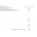Светильник трековый магнитный Crystal Lux CLT 0.33 017 12W BL 4000K