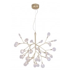 Светильник подвесной Crystal Lux EVITA SP36 GOLD/TRANSPARENT