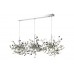 Светильник подвесной Crystal Lux GARDEN SP3х3 L1200 CHROME