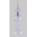Светильник подвесной Crystal Lux IRIS SP1 A TRANSPARENT