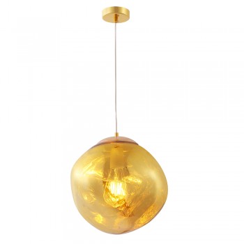 Светильник подвесной Crystal Lux MALAGA SP1 D280 GOLD