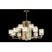 Люстра Crystal Lux NICOLAS SP-PL10+5 GOLD/WHITE