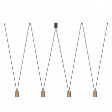 Подвесной светильник Nowodvorski More Eye Brass/Black 7610