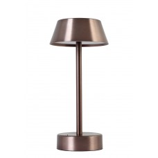 Аккумуляторная настольная лампа Crystal Lux SANTA LG1 COFFEE