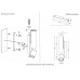 Бра Crystal Lux VENTO AP15W LED CHROME